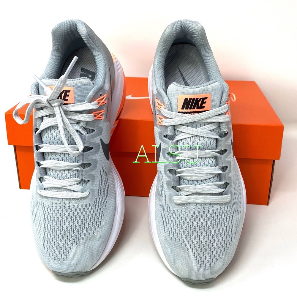 Nike Air Zoom Structure 21 Canvas Wolf Grey Women - Picture 3 of 12